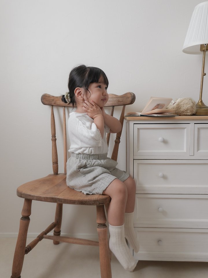 Ilang Shorts Korean infant shorts in blue made in Korea