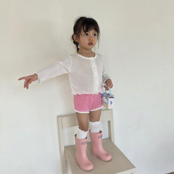 Kung Jjak Pants Korean toddler pants in mustard made in Korea