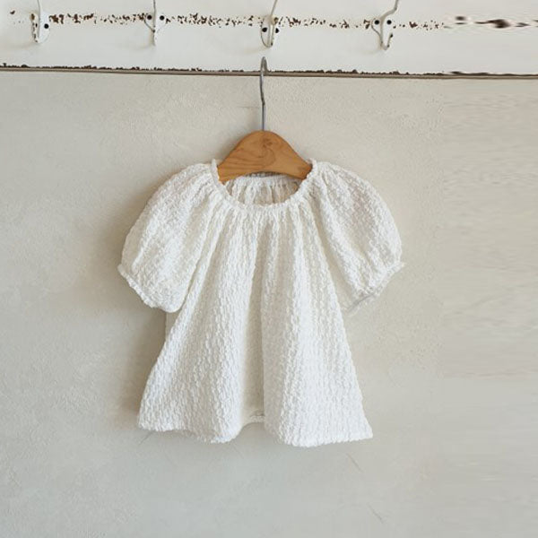 Nell Blouse Korean toddler blouse in one color made in Korea