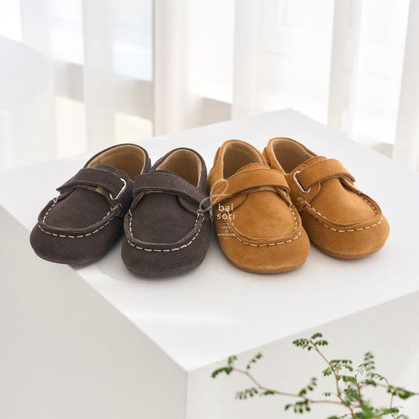 BB430 Paul & Loafers Korean infant shoes in beige made in Korea