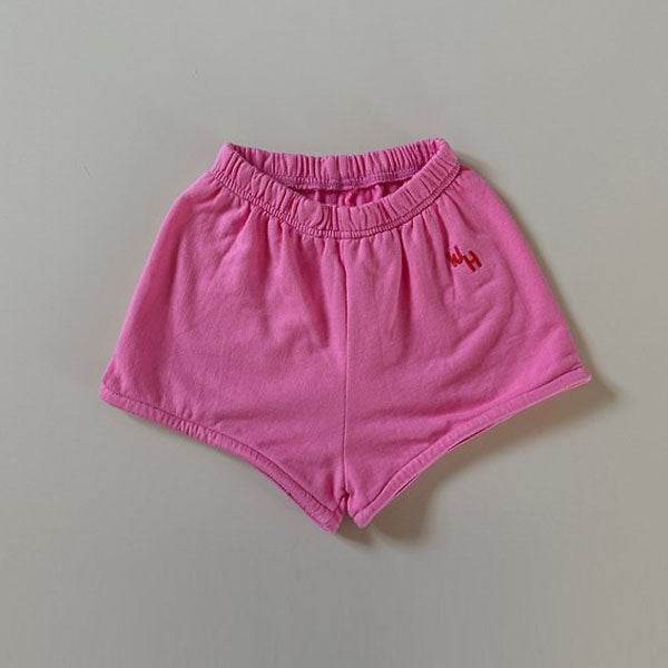 Sunshine Shorts Korean toddler shorts in purple made in Korea