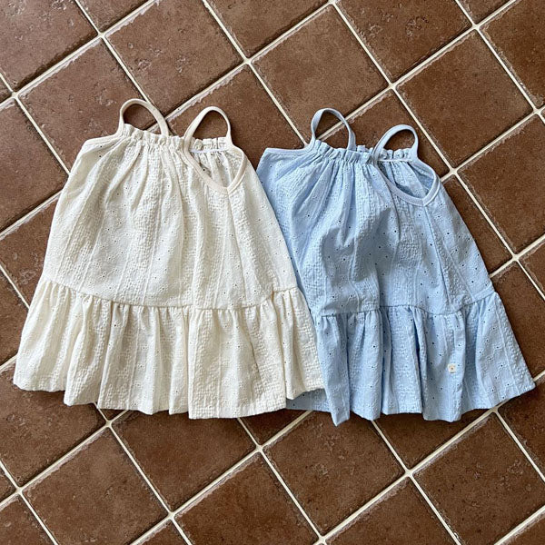 Miyu Dress Korean toddler dress in ivory made in Korea