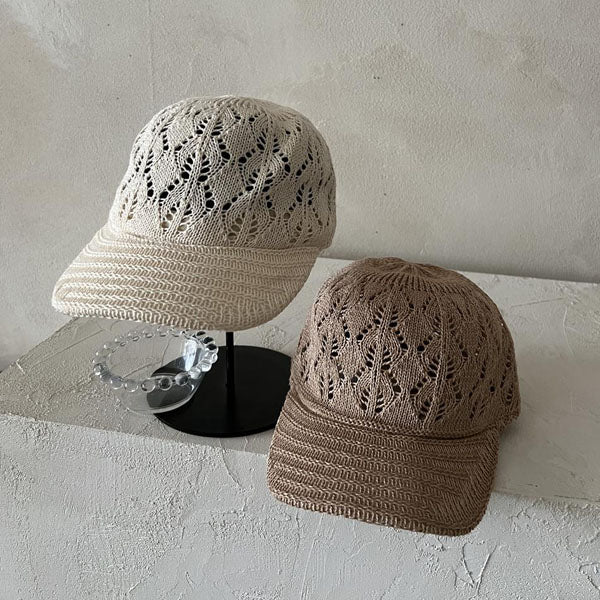 Isaac Cap Korean kids accessory in cream made in Korea
