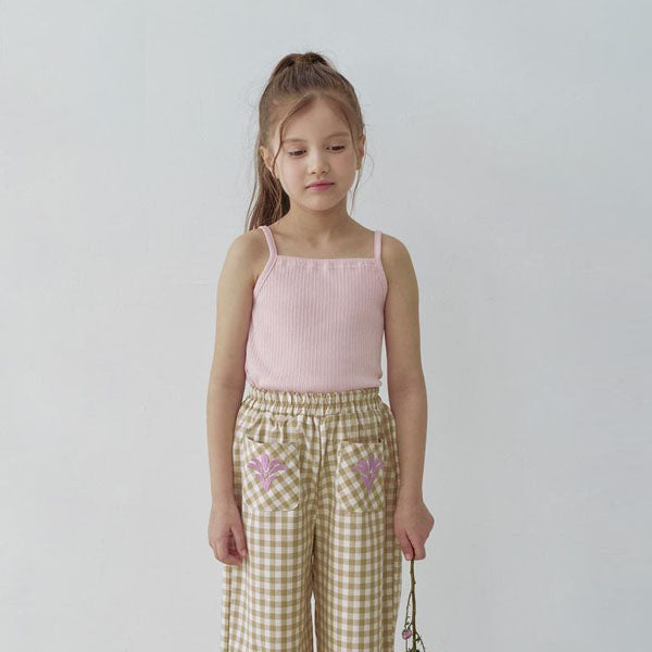 Jelly Tank Top Tee Korean toddler t-shirt in ivory made in Korea