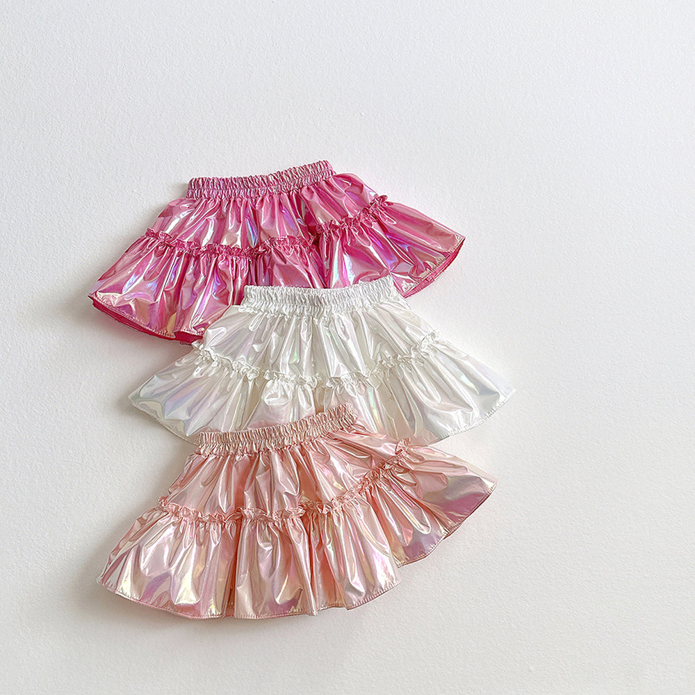 Aurora Skirt Korean toddler skirt in ivory made in Korea