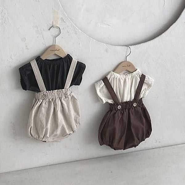 Bebe Bueno Blouse Korean infant blouse in cream made in Korea