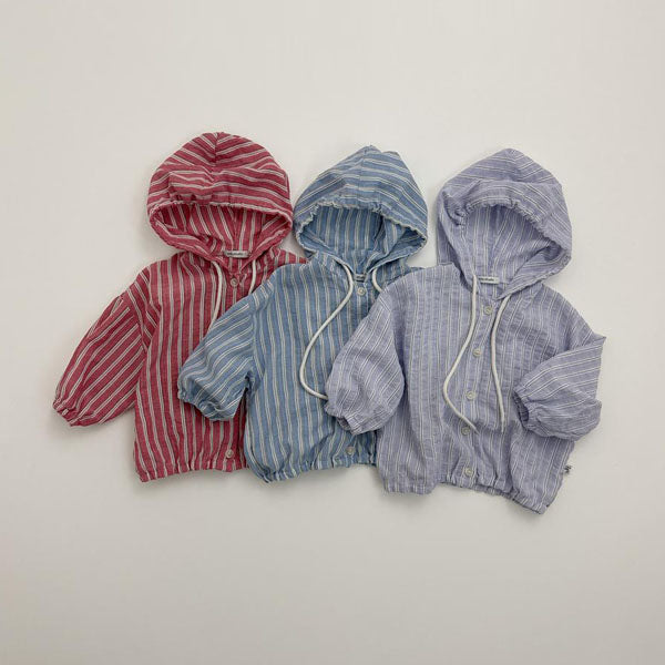 Bong Bong Button Hoodie Korean toddler sweater in purple made in Korea