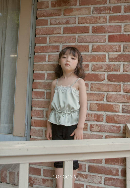 Attije Tank Blouse Korean toddler blouse in lavender made in Korea