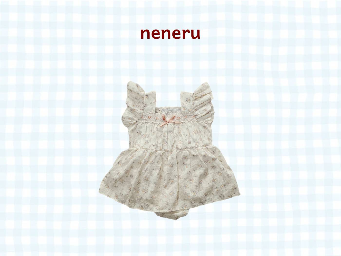 Excitement Bodysuit Korean infant bodysuit in ivory made in Korea