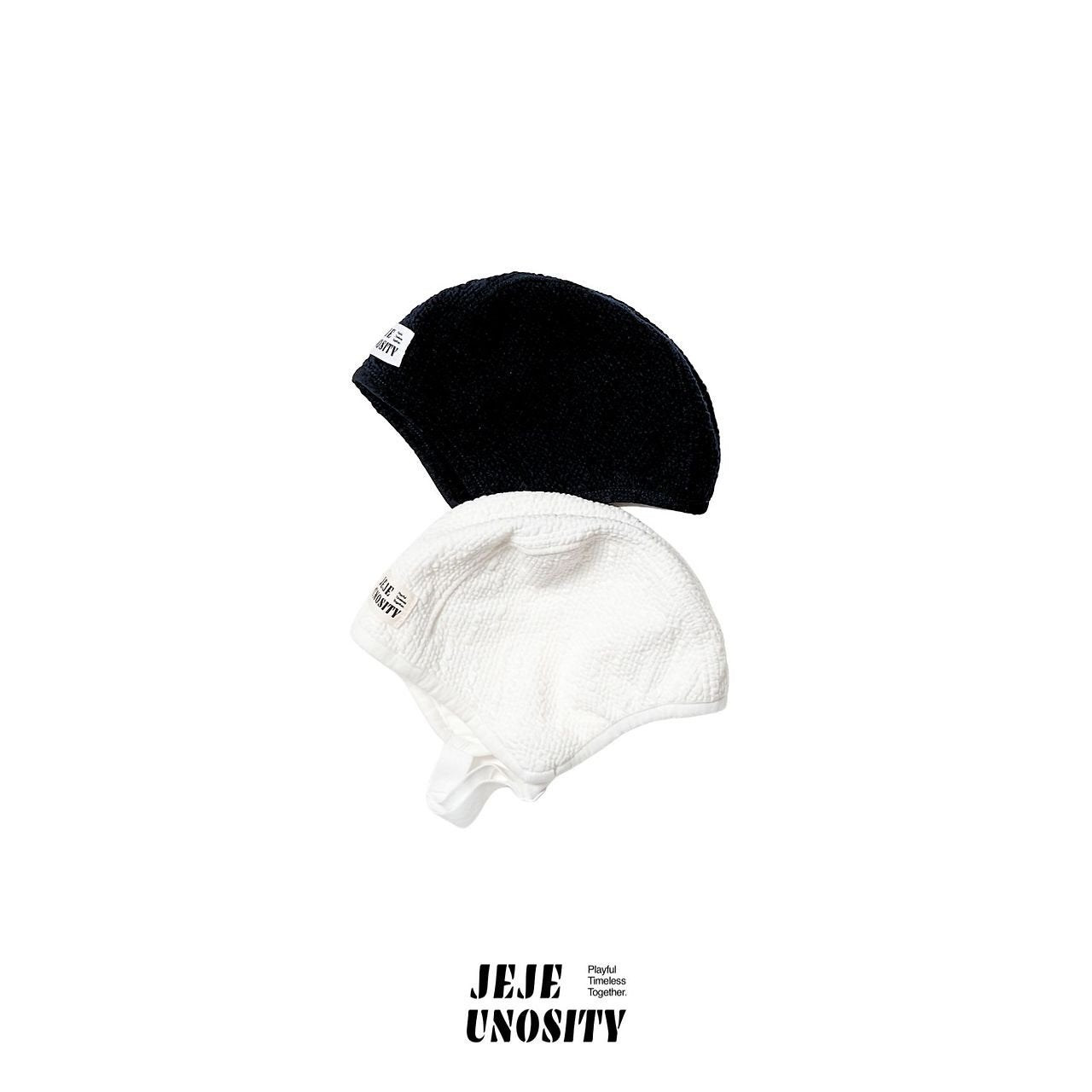 Aqua Swim Cap Korean toddler accessory in white made in Korea