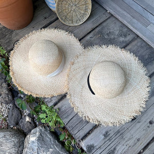 Serene Raffia Sun Hat