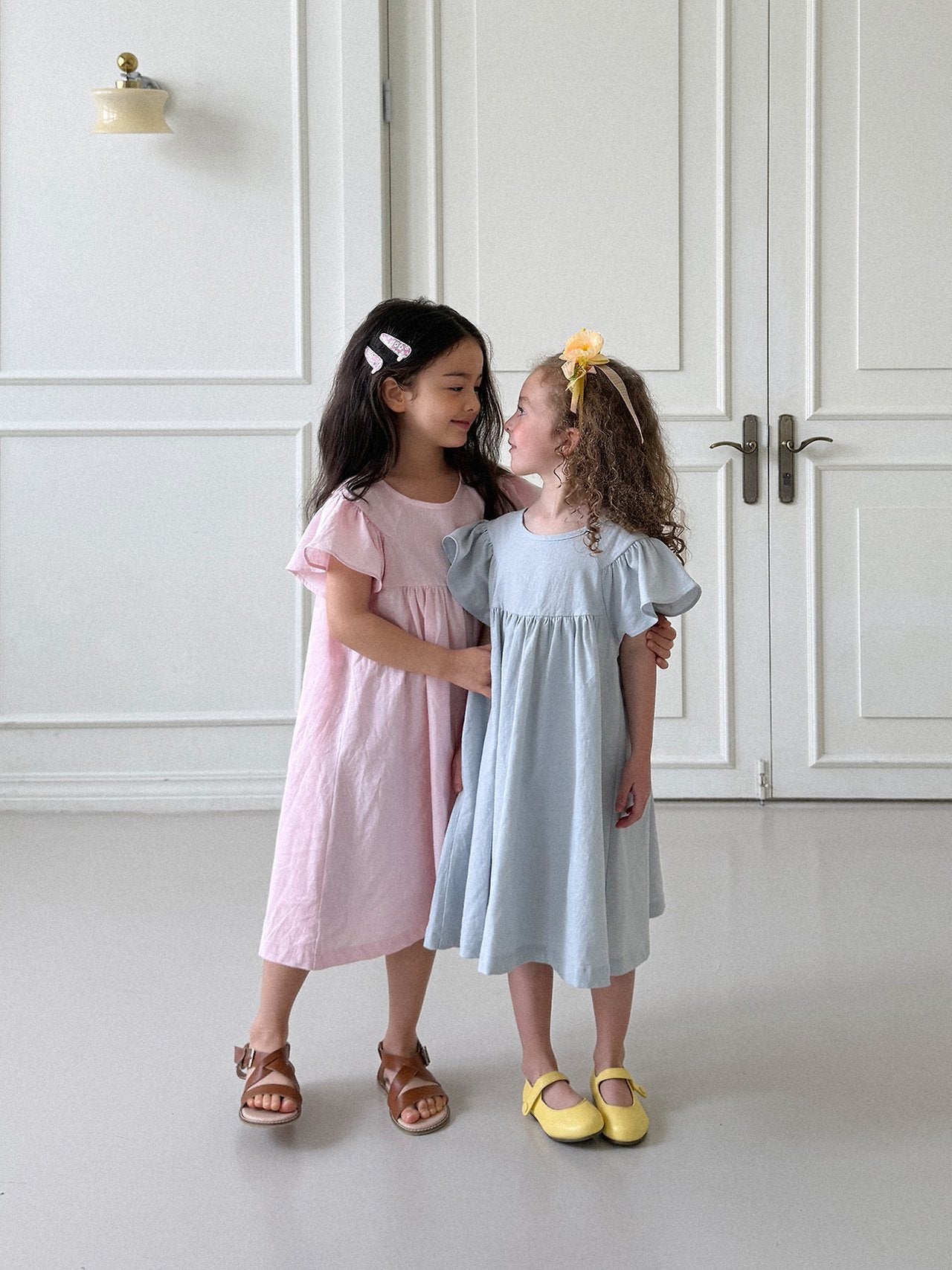 La Vie en Dress Korean toddler dress in pink made in Korea