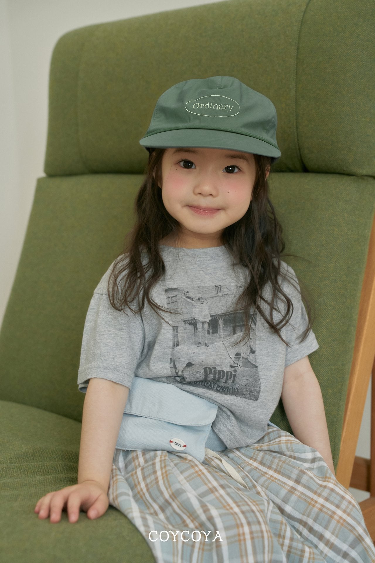 Ordinary Cap Korean toddler accessory in sherbet made in Korea