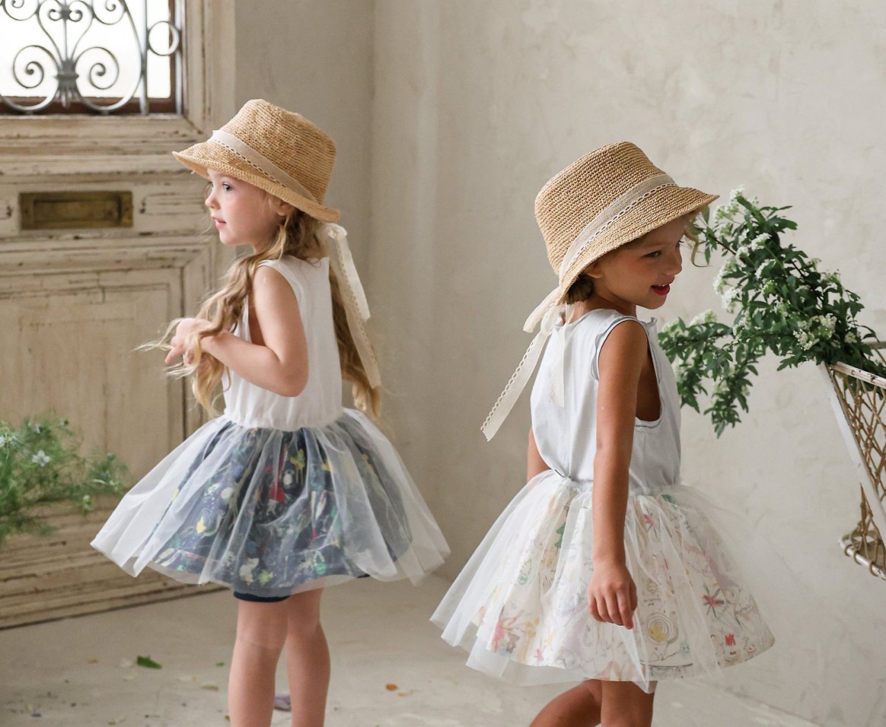 Ylang Mini Dress Korean toddler dress in beige made in Korea