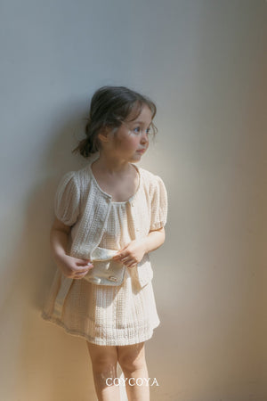 Knitted Cropped Cardigan