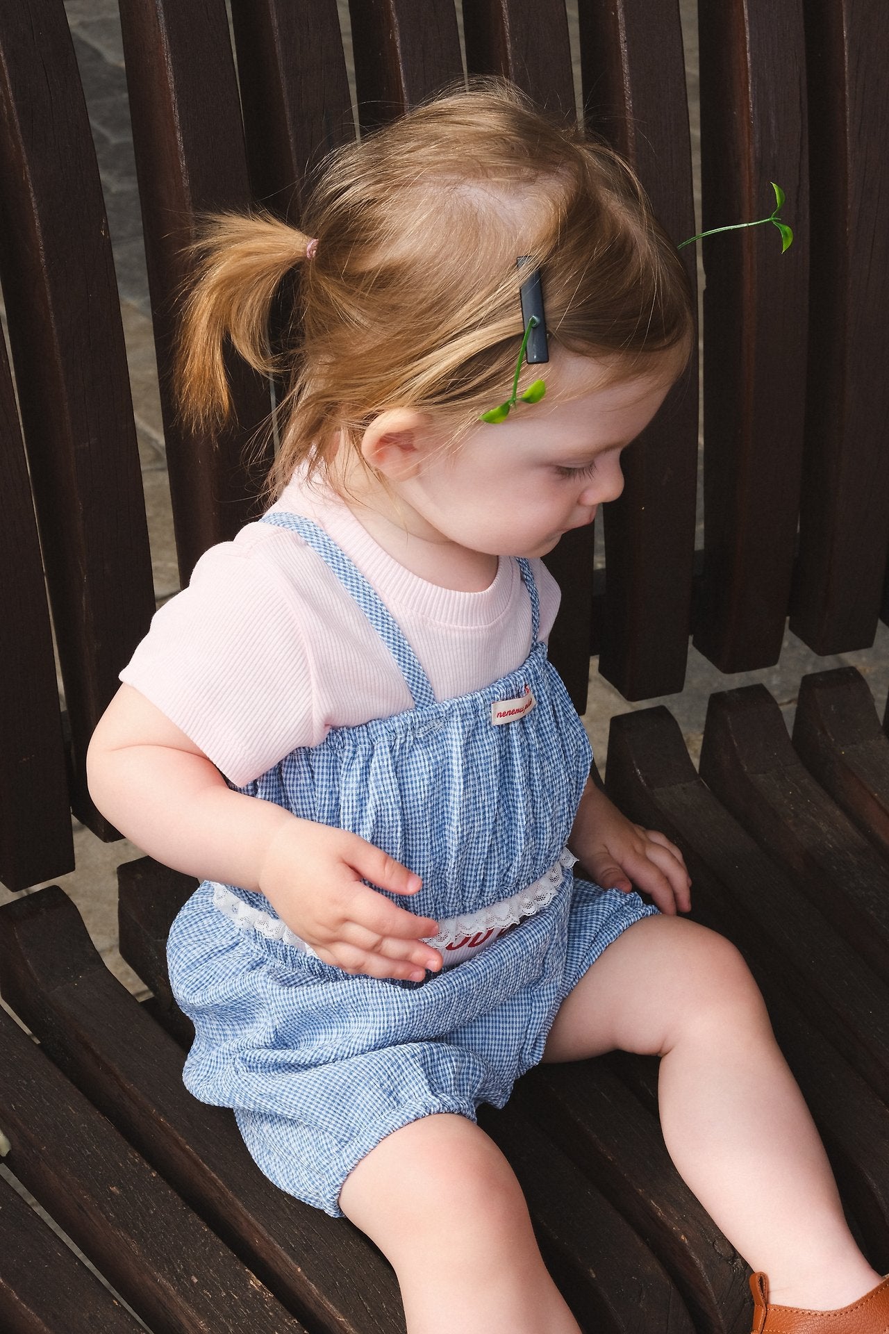 Rocks Bustier Korean toddler tops in red made in Korea