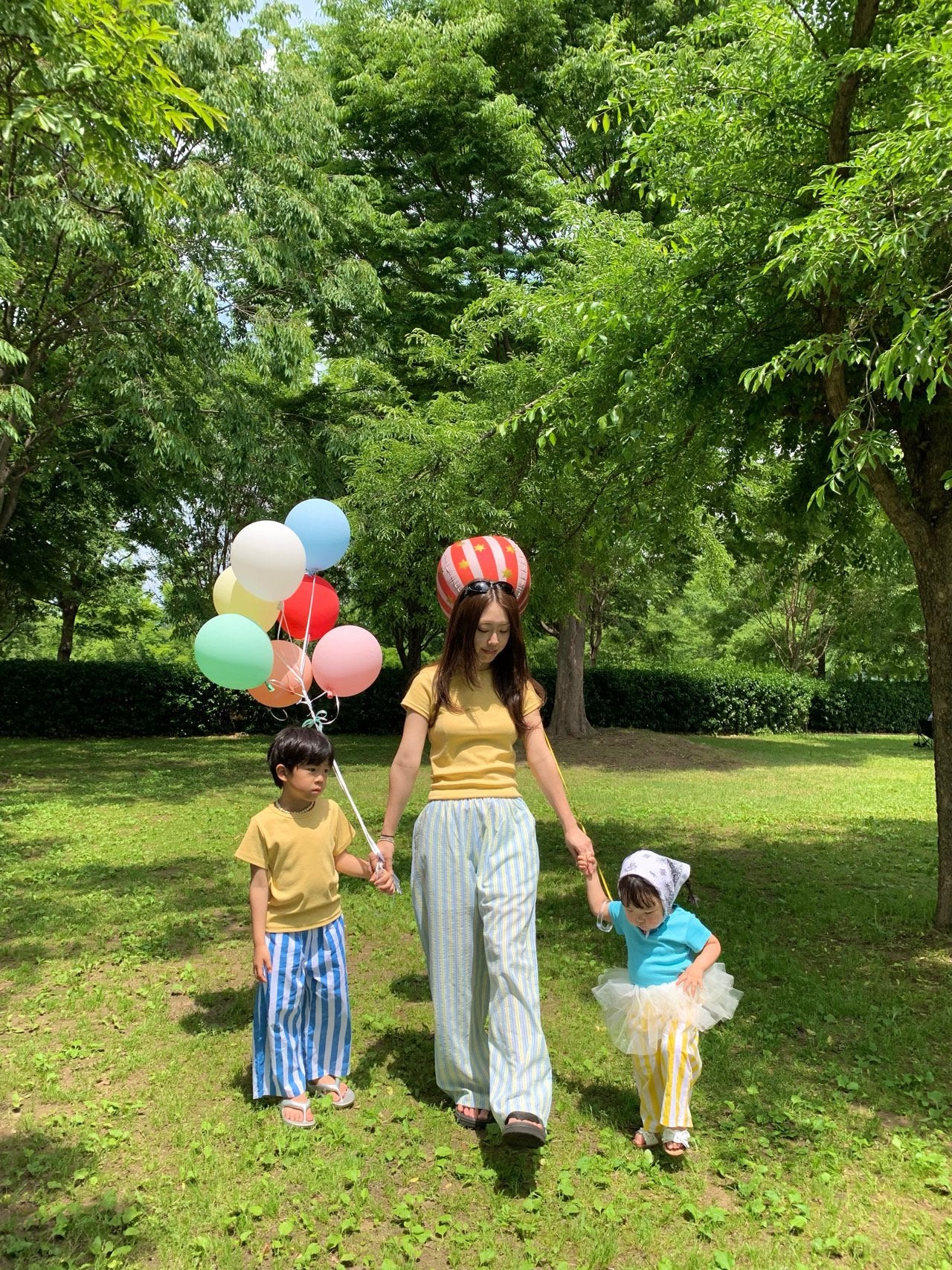 Jelly Bean Tee Korean toddler t-shirt in sky blue made in Korea