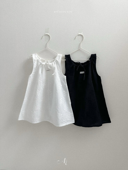 Nana Dress Korean toddler dress in ivory made in Korea