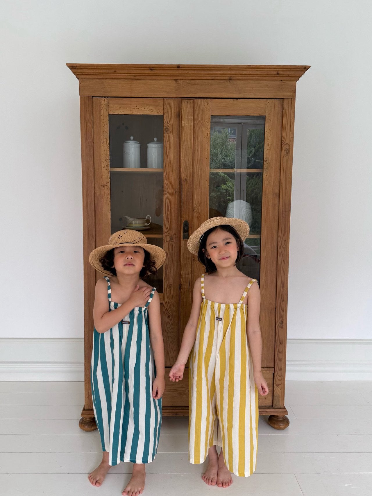 Ant Overalls Korean toddler overall in yellow made in Korea