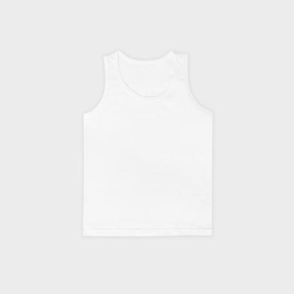 Modal Sleeveless Undershirt - CM White Korean toddler underwear in cm white(boy) made in Korea