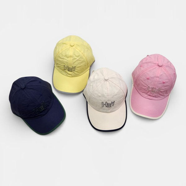 Hey Dry-Fit Cap Korean kids accessory in navy made in Korea