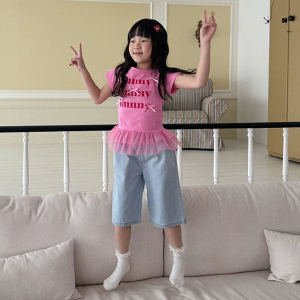 Sese Sese Tee Korean toddler t-shirt in off white made in Korea