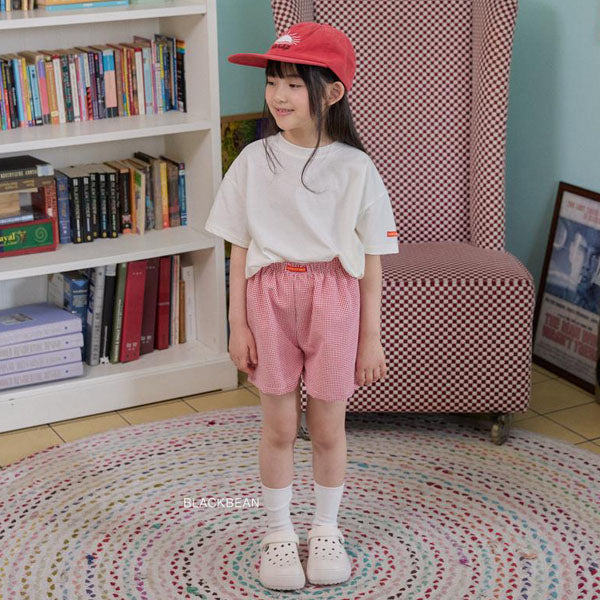 Two-Tone Set Korean toddler set in red made in Korea