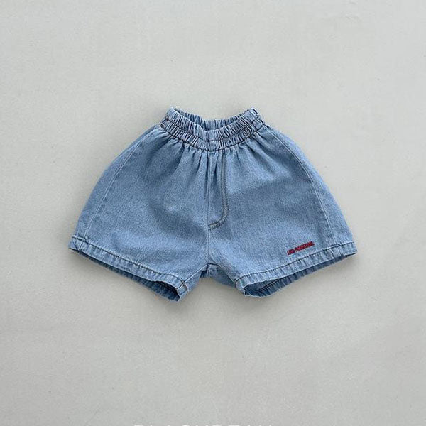 218 Road Jeans Korean toddler pants in blue denim made in Korea
