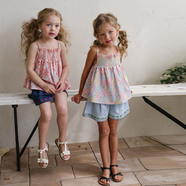 Billy Denim Pants Korean toddler pants in ice made in Korea