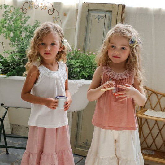 Aidy Tee Korean toddler t-shirt in ivory made in Korea