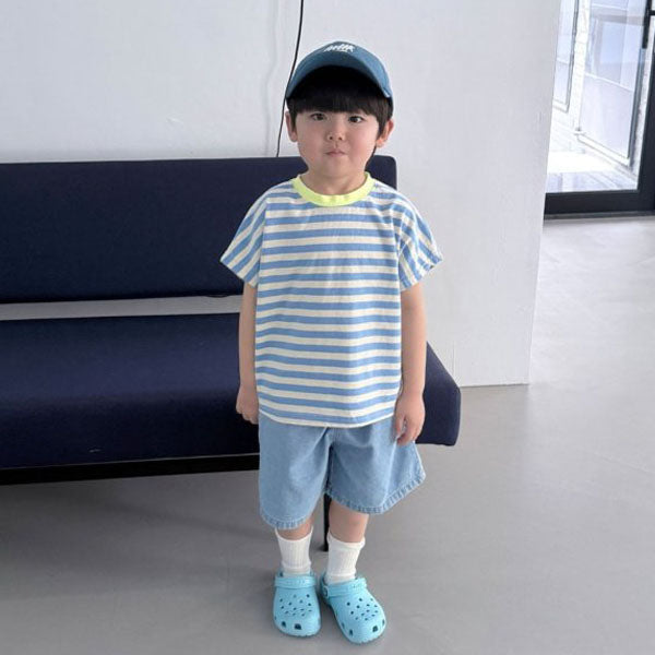 Lucky Tee Korean toddler t-shirt in black made in Korea