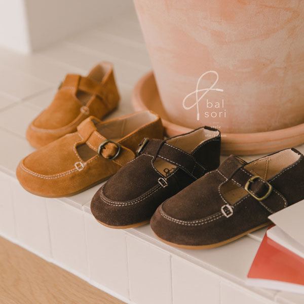 A064 William Sandals Korean infant shoes in beige made in Korea
