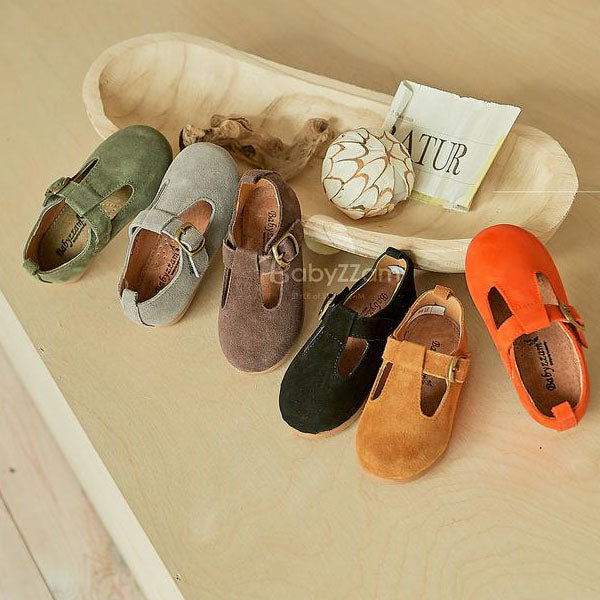D401 Seko Shoes Korean infant shoes in beige made in Korea