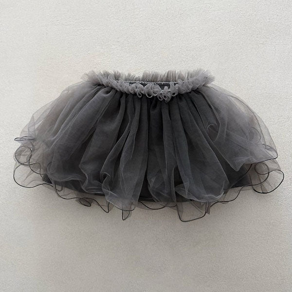 Summer Darling Tutu Korean toddler skirt in curd made in Korea