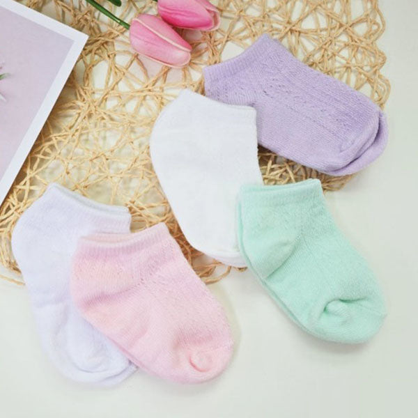 Aru Ankle Socks Korean toddler accessory in 5-piece set made in Korea