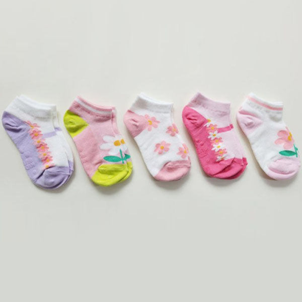 Hia Ankle Socks Korean toddler accessory in 5-piece set made in Korea