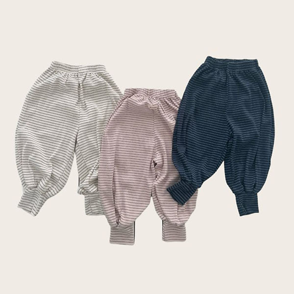 Summer Genie Pants Korean infant pants in ivory made in Korea