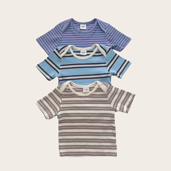 My Jju Tee Korean infant t-shirt in strawberry made in Korea