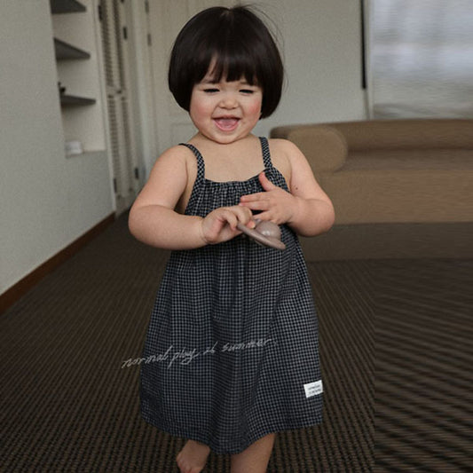 Cuckoo Dress Korean infant dress in ivory made in Korea