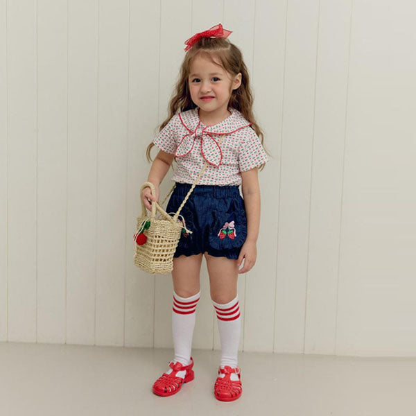 Darling Pocket Denim Pants Korean toddler pants in denim made in Korea