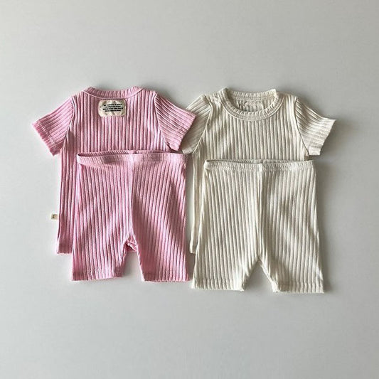 Sweet Set-Up Korean infant set in black made in Korea