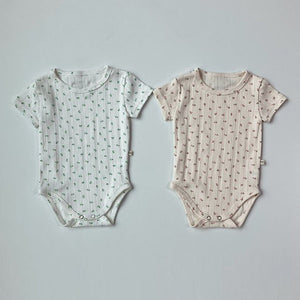 Jacquard Flower Bodysuit