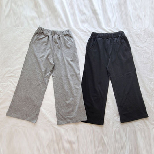 Summer Straight Pants Korean juniors pants in heather made in Korea