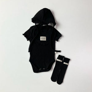 Black Ruffle Socks