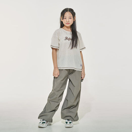 Walking Pants Korean juniors pants in dark gray made in Korea