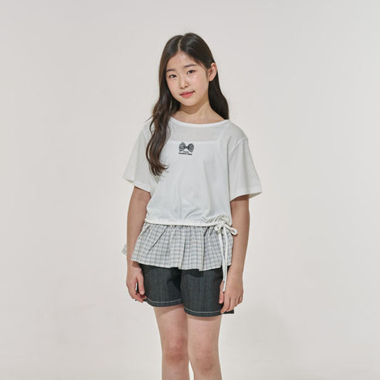 Candy Tee Korean juniors t-shirt in ivory made in Korea
