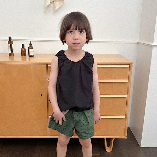 Mary Blouse Korean toddler blouse in ivory made in Korea