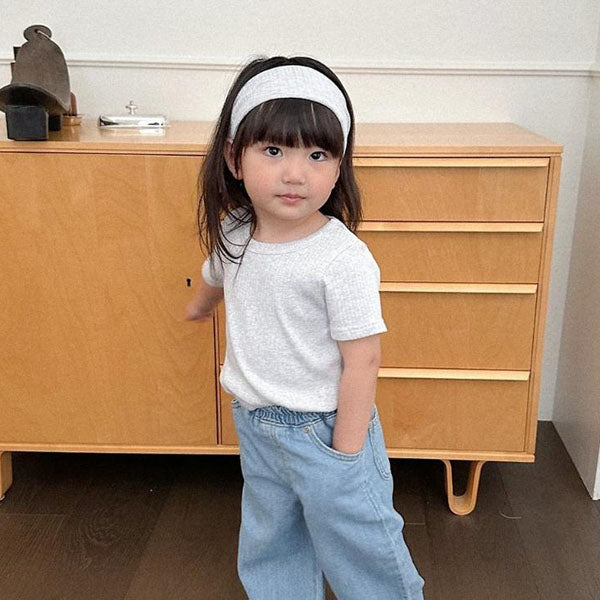 Matthew Hairband Korean kids accessory in sky blue made in Korea