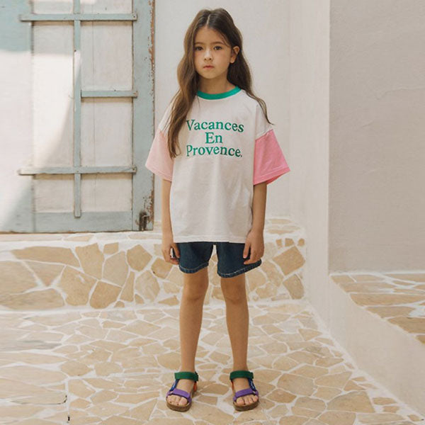 Band Denim Pants Korean toddler pants in light denim made in Korea