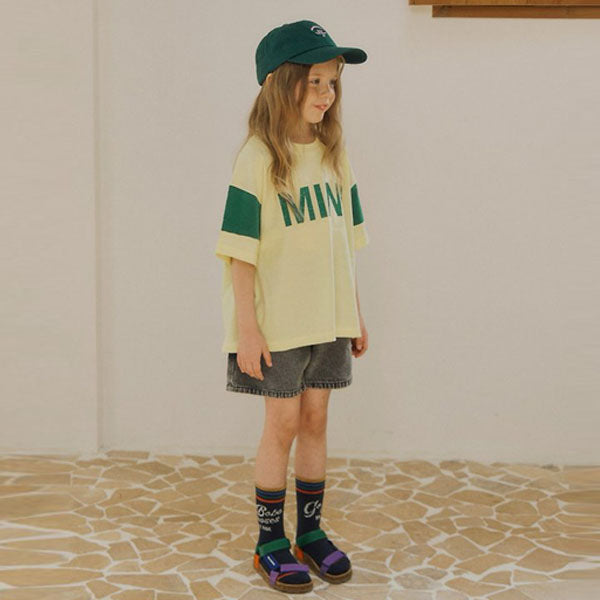 Snow Denim Pants Korean toddler pants in black denim made in Korea